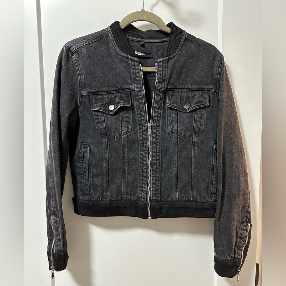 JBrand black denim jacket